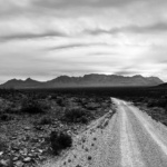 Big Bend in Black and White