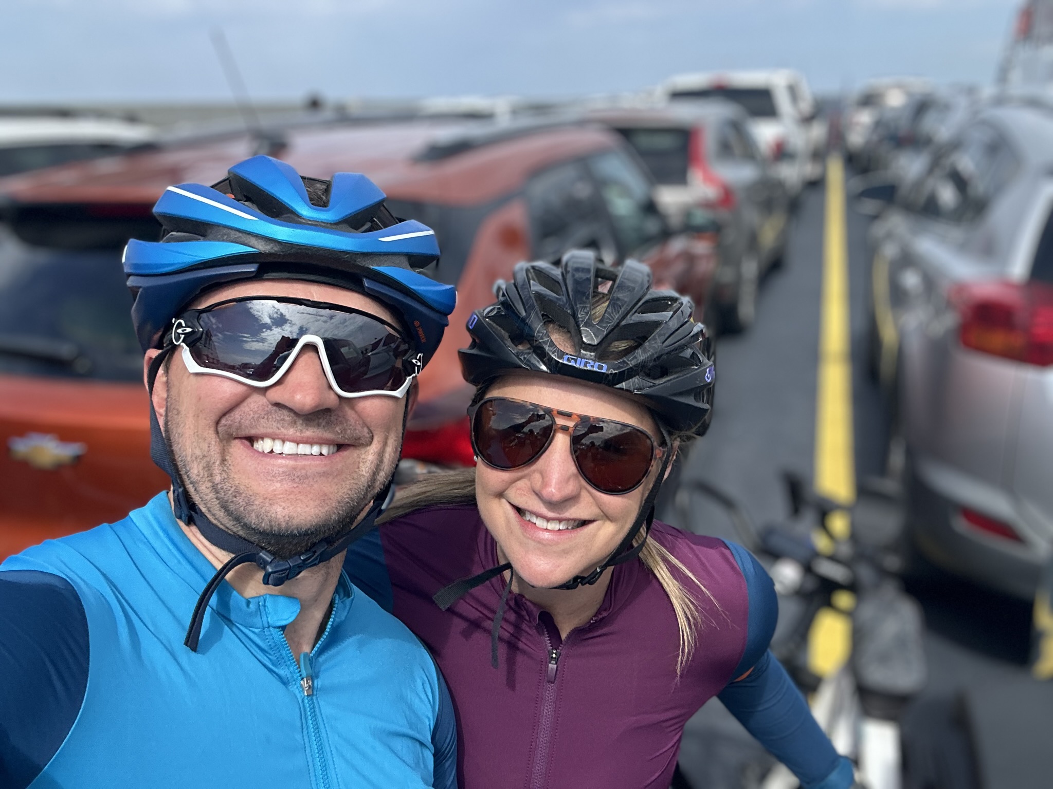 Erin and Jesse on Ferry