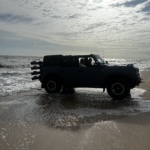 Bronco on Rutherford Beach
