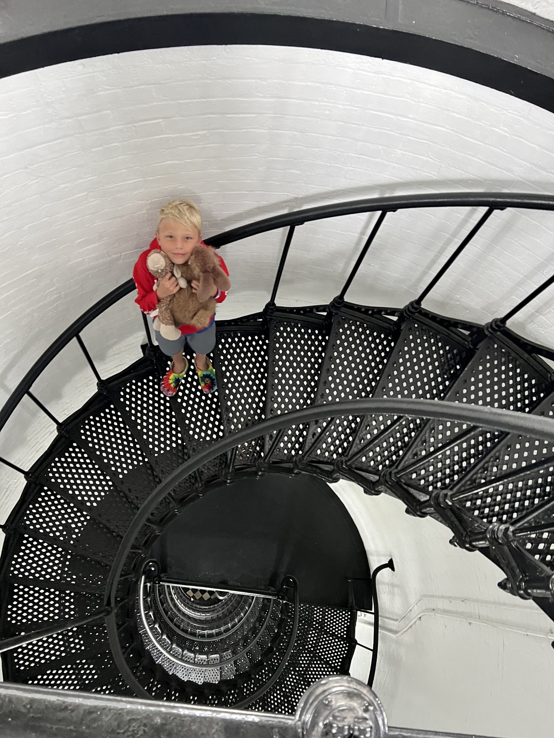 Eli in Spiral Staircase